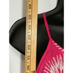 Gap Women's Pink White Floral Sleeveless Button Back Rayon Tank Top Size Small Photo 2