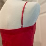 Laundry by Design  Spaghetti Strap Silk & Cotton Dress Blush Red Size Petite Sz 6 Photo 10