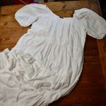 Fifteen Twenty Fifteen-Twenty White Tiered Puff Sleeve Dress XL Photo 3