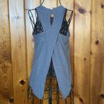 Old Navy active gray open back tank top size large active wear athleisure wear Photo 1