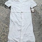 Vintage D.J. Summers Embroidered Two Piece Dress White 16 Photo 0