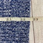 Xhilaration loose knit cotton blend stripe sweater blue & white sz S women Photo 7