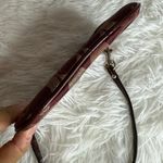 Coach Burgundy Signature Canvas Wristlet Photo 2