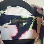 Banana Republic  floral button down ruffle shirt dress Photo 2