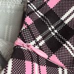 Brand New Women’s Pink Plaid Pleated Skirt Without Tags Photo 2