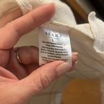 Serra Women’s Cream Colored Button Down Plaid Shacket Size Large Photo 7