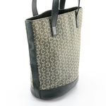 CELINE TOTE BAG IN MACADAM CANVAS & LEATHER GRAY SIGNATURE PRINT TOTE BAG Photo 4