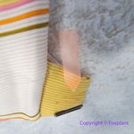 Billabong New!‎  tanlines strped bralette bikini top, size M Photo 7