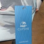 Cupshe Women's Halterneck Sleeveless Orange Floral Blouse Size Photo 6