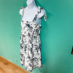 Gilli Ivory Floral Tie Shoulder Dress Photo 3