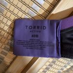 Torrid Active Gray and Purple Molded Underwire Cups Racerback Sports Bra 40B Photo 15