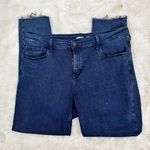Old Navy  Mid-Rise Rockstar‎ Super-Skinny Ankle Jeans raw Hem Size 16 Photo 3