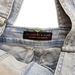 Celebrity Pink  light wash short overalls size Medium Photo 7