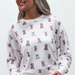 Z Supply puppy love sweater size large Photo 0