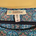 Coolibar UPF 50 Women's Garden Party Dress Sun Protection Blue Size 3X Photo 2