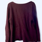 Rafaella Burgundy cardigan with lace top and button detailing  S Photo 2
