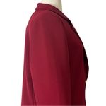PRETTYGARDEN New Blazer 2 Button Pockets Notch Lapel Cranberry Red Women’s XL Photo 8
