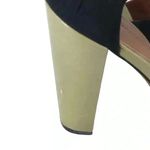 MODERN VINTAGE HEELS WOMENS 7.5 SUEDE PLATFORM PUMPS RETRO GLAM STYLE Photo 4