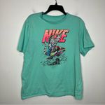 Nike  lizard jet ski graphic‎ t-shirt teal green unisex size XL casual athleisure Photo 1