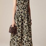 J.Crew Natural Hyacinth V-Neck Dress in Crepe de Chine Photo 0