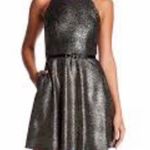 Iz Byer NWT  Size 5 black dress with gold Photo 1