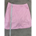 Peter Millar  Activewear Women's Pink Houndstooth Golf‎ Hiking Skort Size Large Photo 8