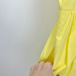 Marie Oliver  Taren Mini Dress A Line Ruffle Tiered Cotton Sundrop Yellow Small Photo 4