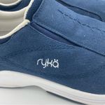 Ryka NEW  Blue canvas  Slip On Shoes Promenade hiker walking SZ 10 blue stitching Photo 6