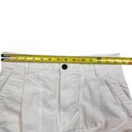 Everlane Women's White Cream Chino Shorts Size 6 High Rise Pleated Casual Photo 6