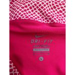 Nike  Dri-Fit Victory Printed Skort Pink White Pleated Tennis Skirt Size L Photo 4
