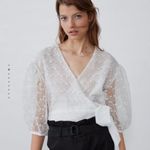 ZARA see through cropped top. S Photo 1