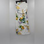 More to Come Kassandra Maxi Skirt Set in White Lemon Photo 5