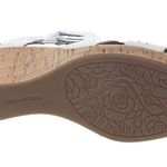 Rockport Cobb Hill Janna Perforated Boot Sandal White size 10 Photo 5