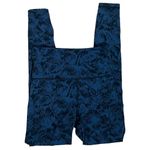 Athleta  Elation Textured Floral Leggings Black Blue Women’s Size XS Yoga Photo 3