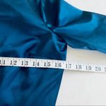 ZARA womens sateen open back dress bell sleeve Medium Bloggers Favorite NWT Photo 4