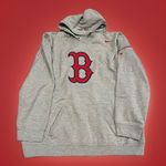 Nike Boston Red Sox  Team Athletic Fit Hoodie Sweatshirt Size Large Women Genuine Photo 0