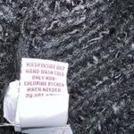 Candie's Womens Chunky Knit Sweater Dress SizeL Cowl Neck Black White Striped Photo 4