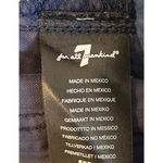 7 For All Mankind  Ankle Gwenevere Jeans Size 29" Waist Blue Zip Up Mid Rise NWT Photo 10