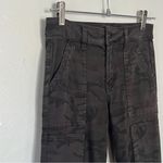 Level 99 Midnight Camo Jolie Utility Jogger Pant Womens 25 Green Brown Cotton Photo 3