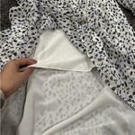 Diane Von Furstenberg  Off-Shoulder White and print Dress Photo 14