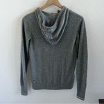Lululemon Wool Blend Gray Front Zip Hooded Sweatshirt Sweater 4 Photo 5