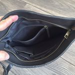 Brand new black leather crossbody messenger bag from africa Photo 6