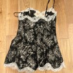Victoria's Secret Victoria’s Secret gold label, black lace camisole‎ slip medium Photo 1
