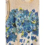 Badgley Mischka Belle Badgley Mischka Floral Lace Dress Sleeveless Party Cocktail Size 4 Photo 1