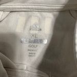 Adidas  Golf Quarter Zip Pullover Women's Size XL White Athleisure Active Photo 2