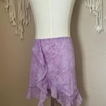 Urban Outfitters Lavender Paisley Mini Skirt/Strapless Top Photo 0