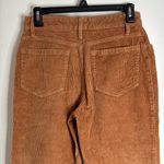 Hollister Women’s Corduroy High-Rise Dad Pants Wide Leg Baggy 70s Rust size 25 Photo 3