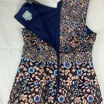 Maeve  size 6 small Vibrant Floral Mini Dress sleeveless layering anthropologie Photo 12