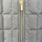 J.Crew  Olive Quilted Jacket with Gold Zippers Photo 3