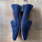 Bettye Muller New York Navy Wool Loafers Size 6 Photo 5